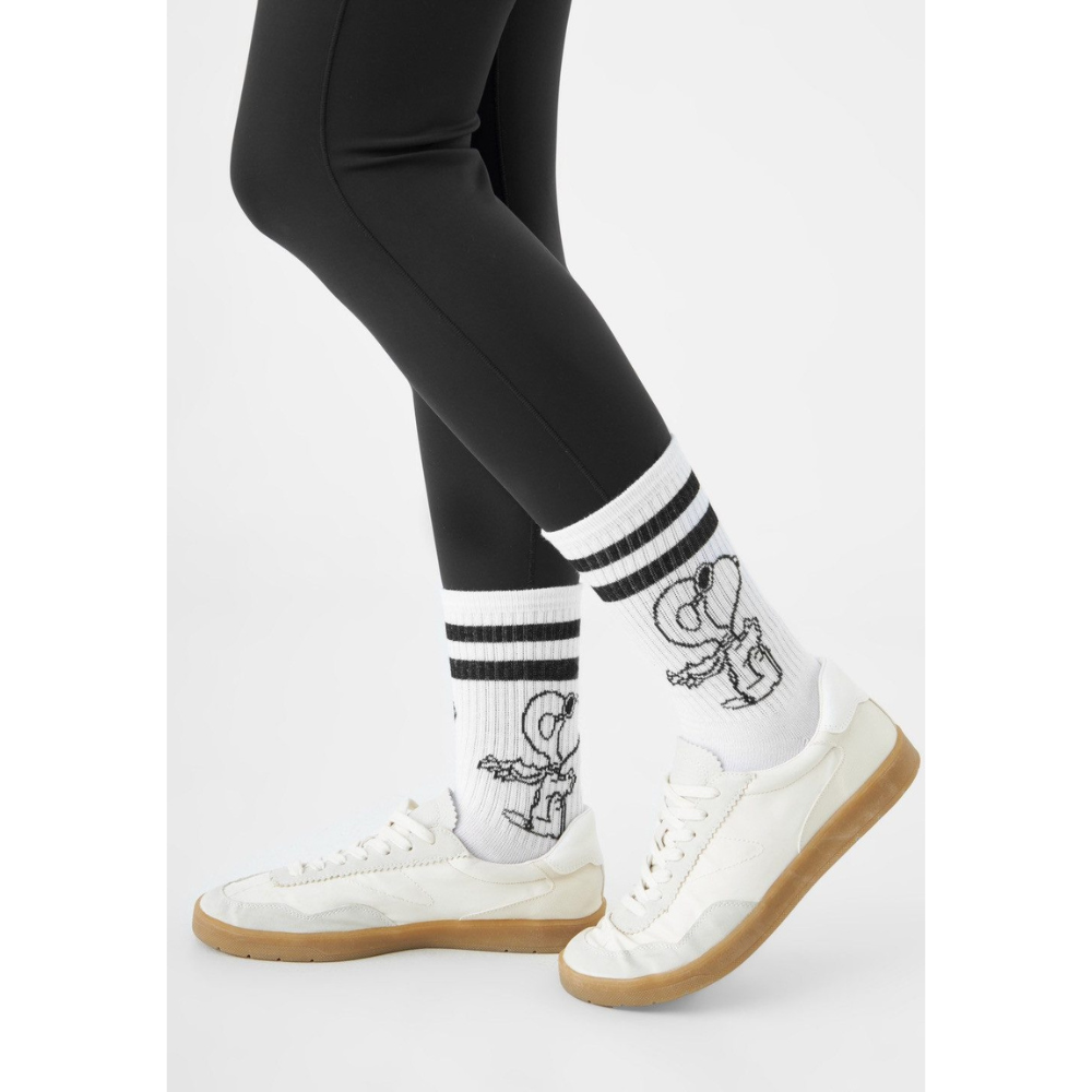 Codello Peanuts 2-Paar Socken mit Snoopy-Motiven Farbe blau-weiß – Bild 2