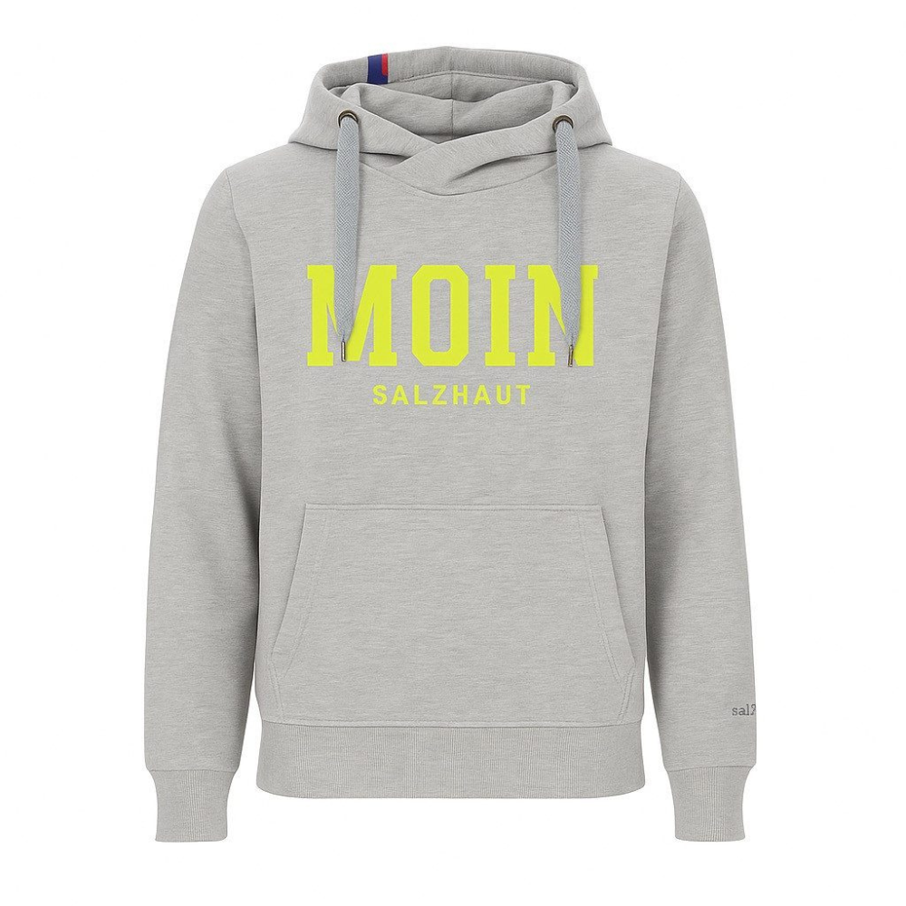 Salzhaut Hoodie HEFF mit Schriftzug MOIN