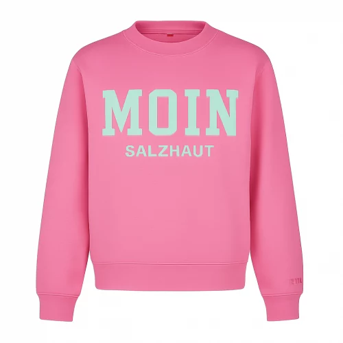 Salzhaut Sweatshirt Tagel MOIN Print Pink