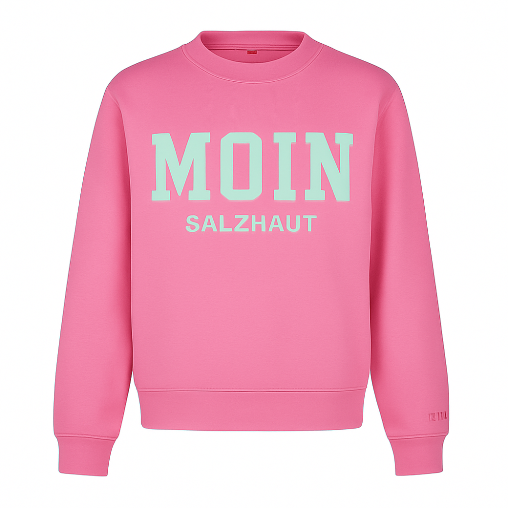 Salzhaut Sweatshirt Tagel MOIN Print Pink