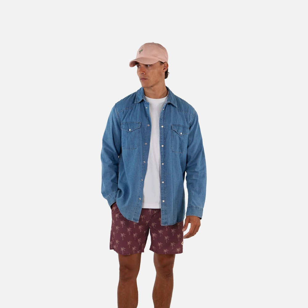 Barts Baseball Cap Posse Farbe Dusty Pink
