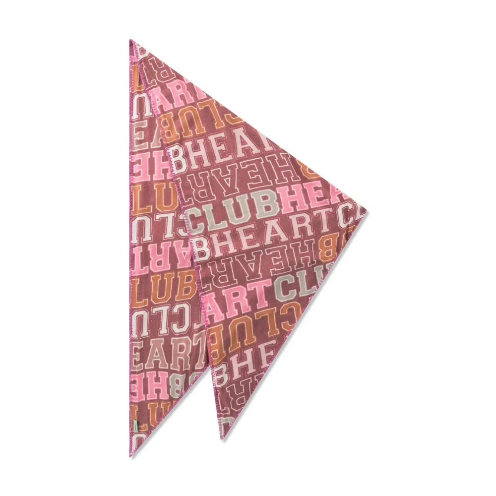 Codello Dreieckstuch mit Happy-Heart Print Farbe Rot – Bild 3