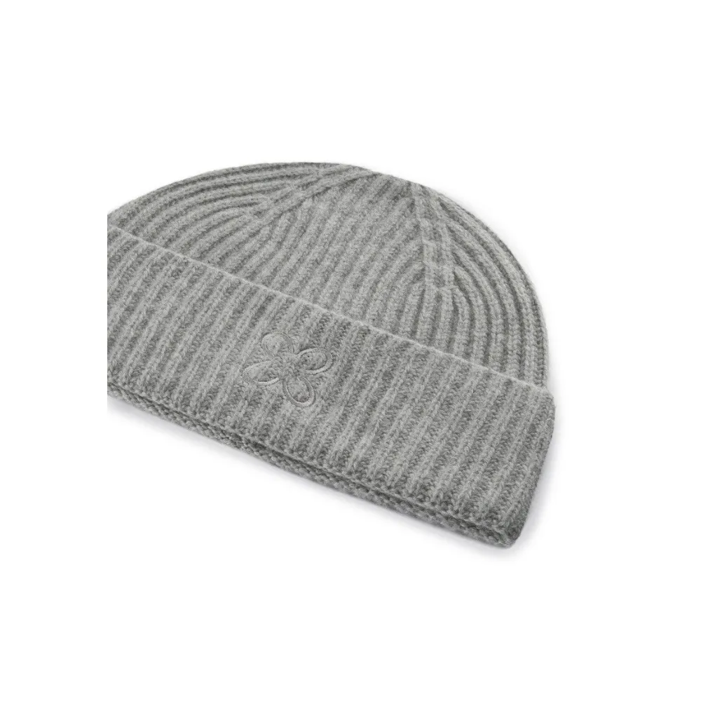 Codello Mütze Rippstrick Farbe Grau – Bild 3