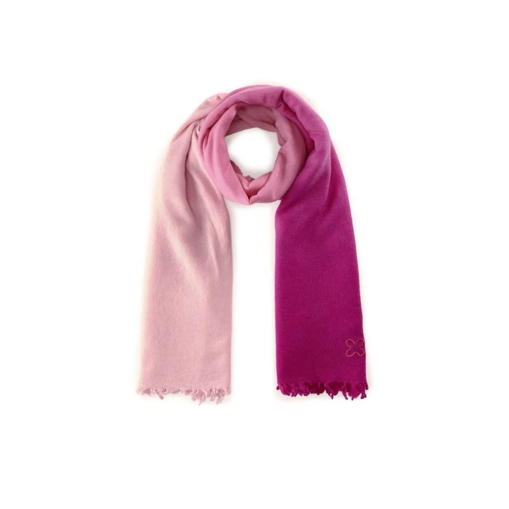 Codello Schal mit Ombre Effekt Farbe Pink