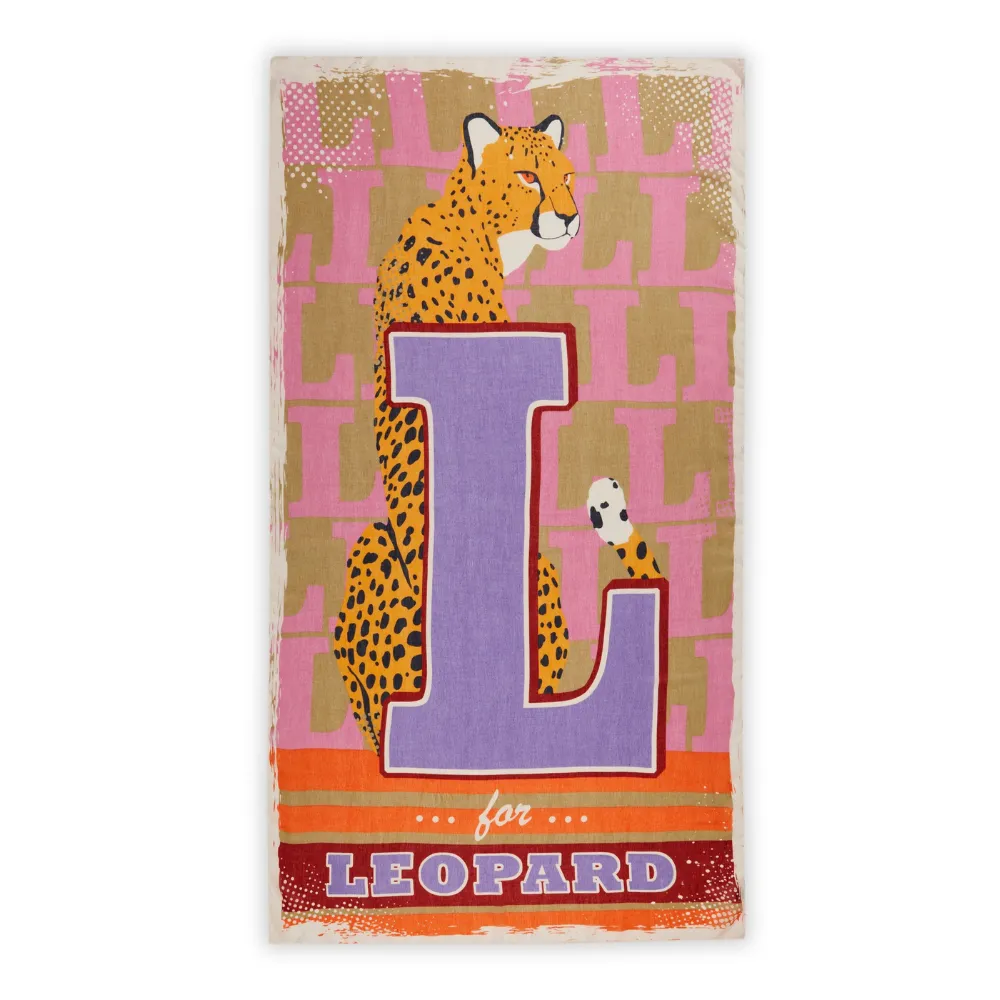 Codello Schal mit Letter "L" – Bild 3