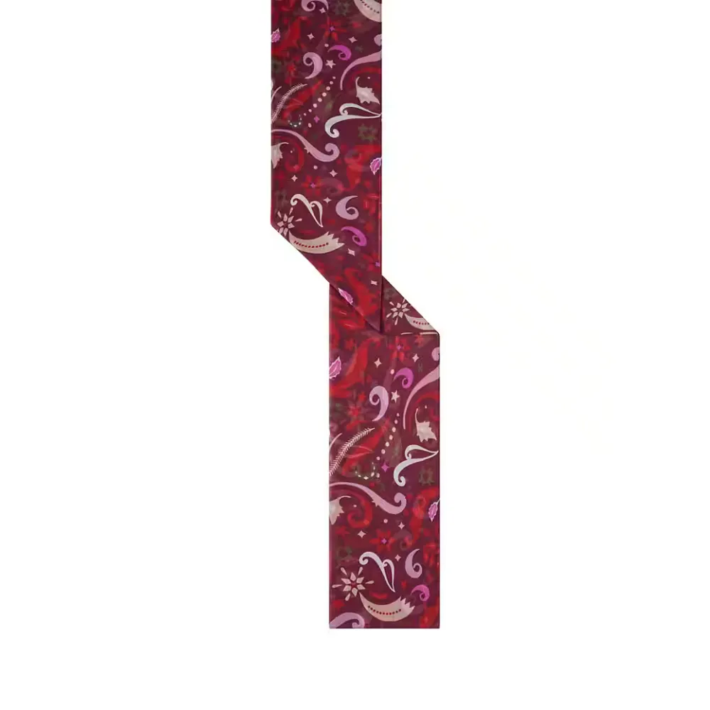 Codello Tuch mit Weihnachtlichen Motiven Farbe Rot – Bild 2