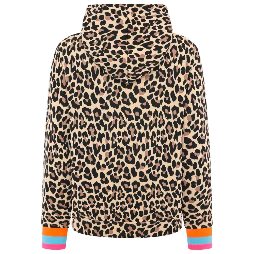 Zwillingsherz Hoodie Leo Allover Neon Kante – Bild 2