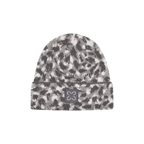 Codello Mütze mit gestricktem Fellmuster Farbe Grey