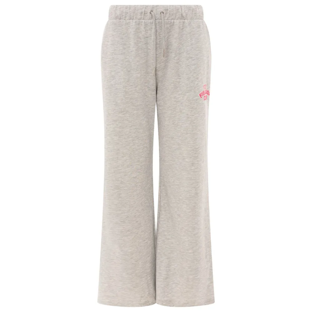 Zwillingsherz Sweathose Feel Good Club Farbe Hellgrau – Bild 2