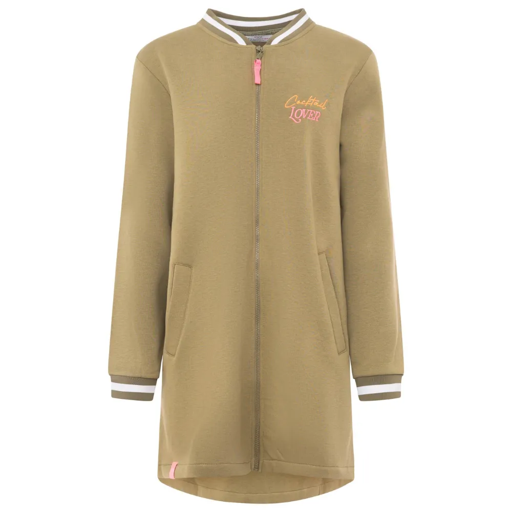 Zwillingsherz Bombermantel Cocktail Lover Farbe Olive