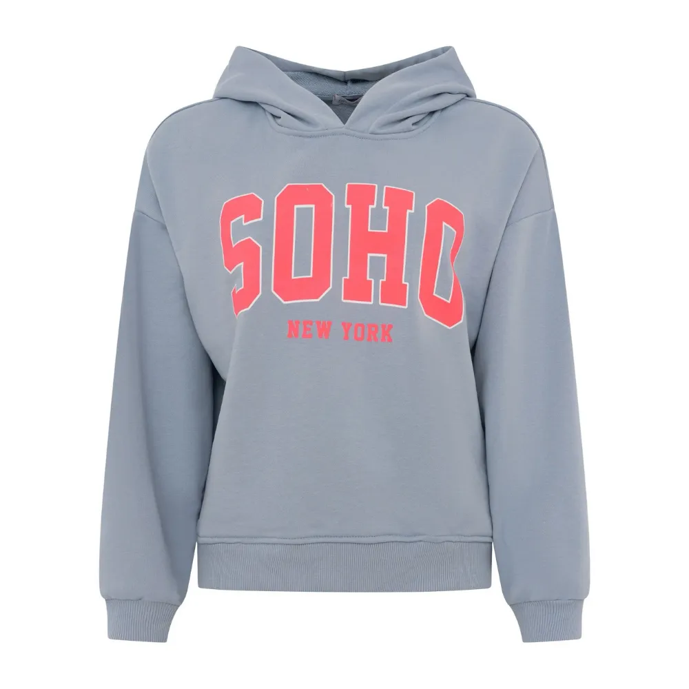Zwillingsherz Hoodie SOHO Farbe Hellblau