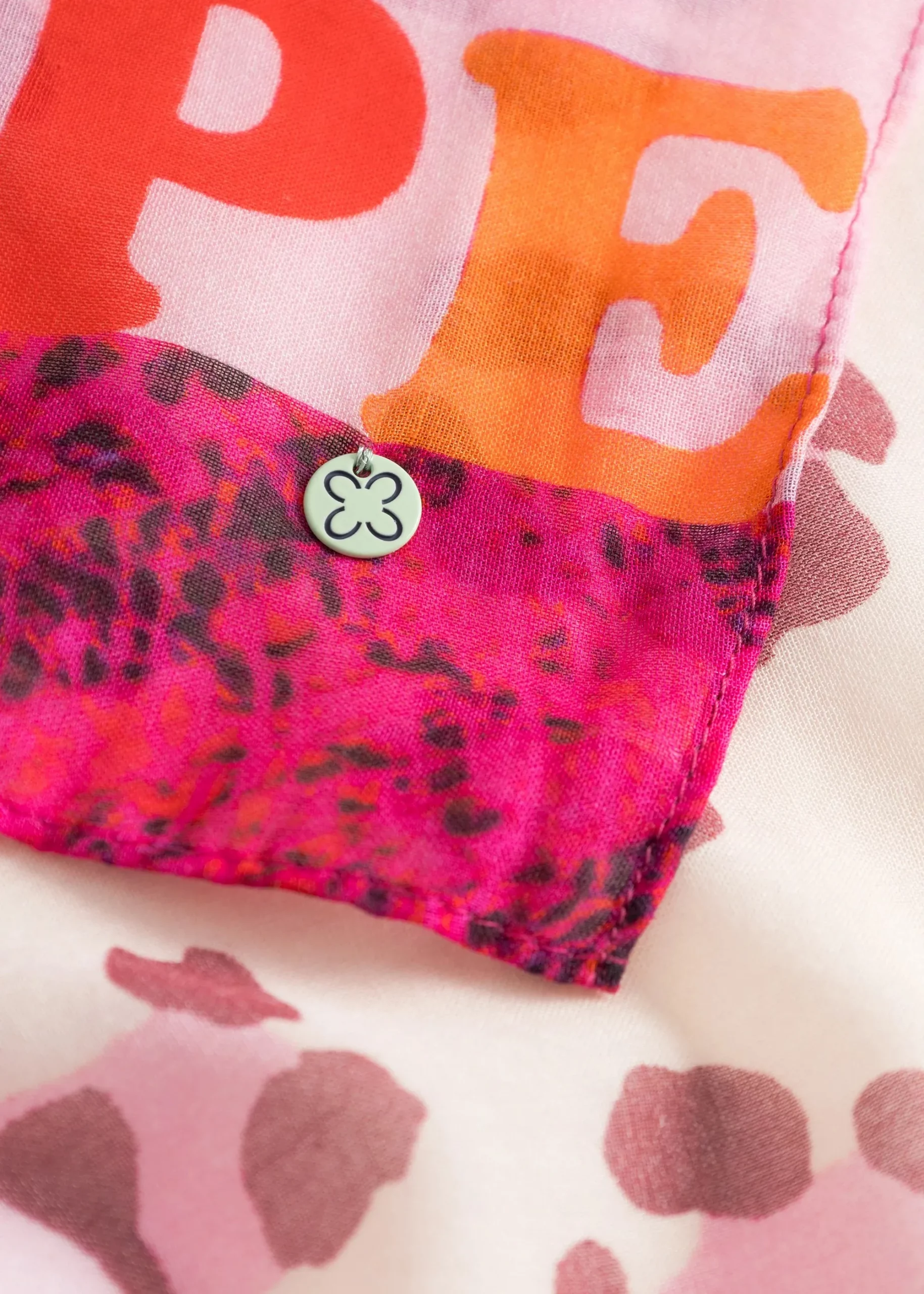 Codello Schal mit Leoparden-Motiv Farbe Pink – Bild 5