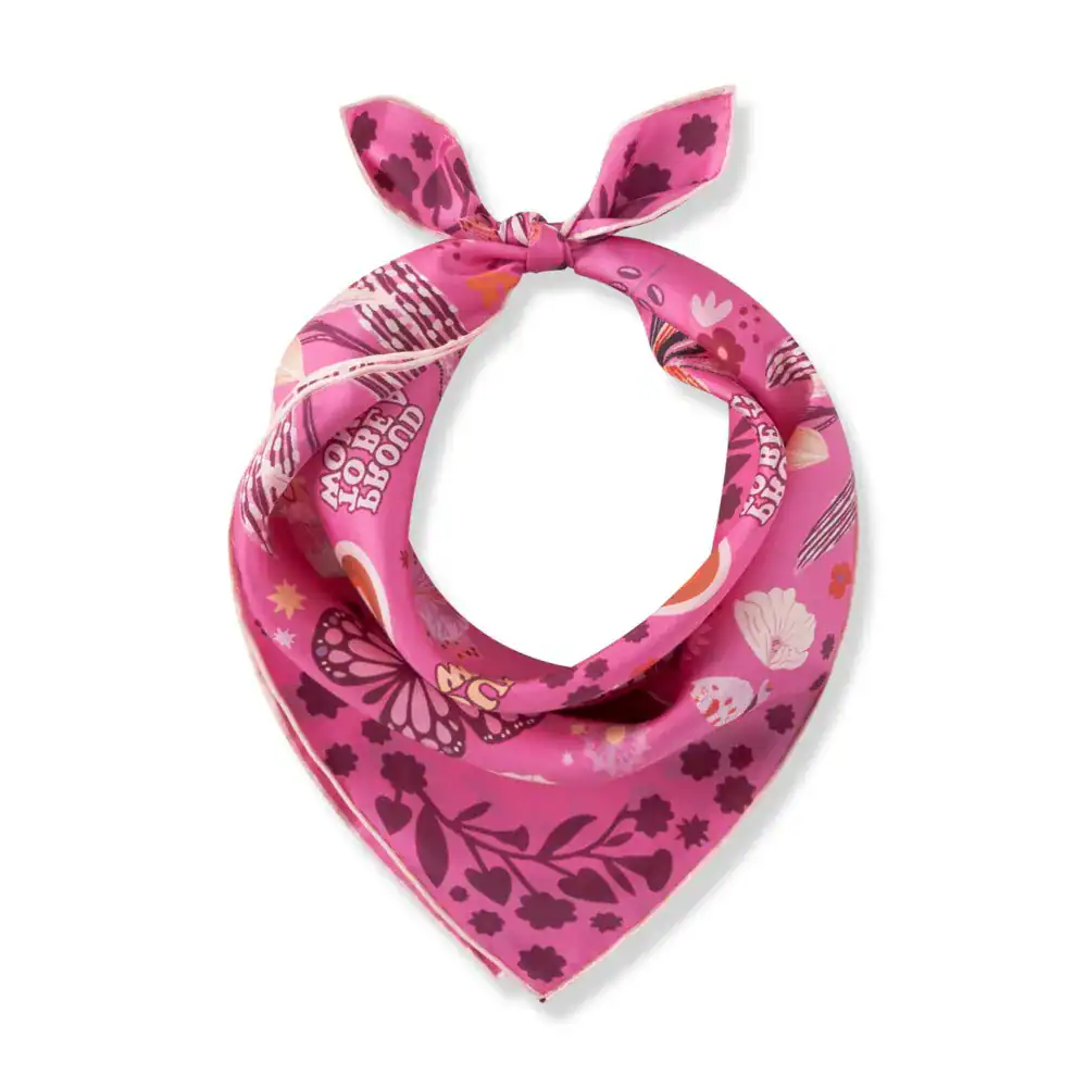 Codello Nickituch Superwoman aus Seide Farbe Pink