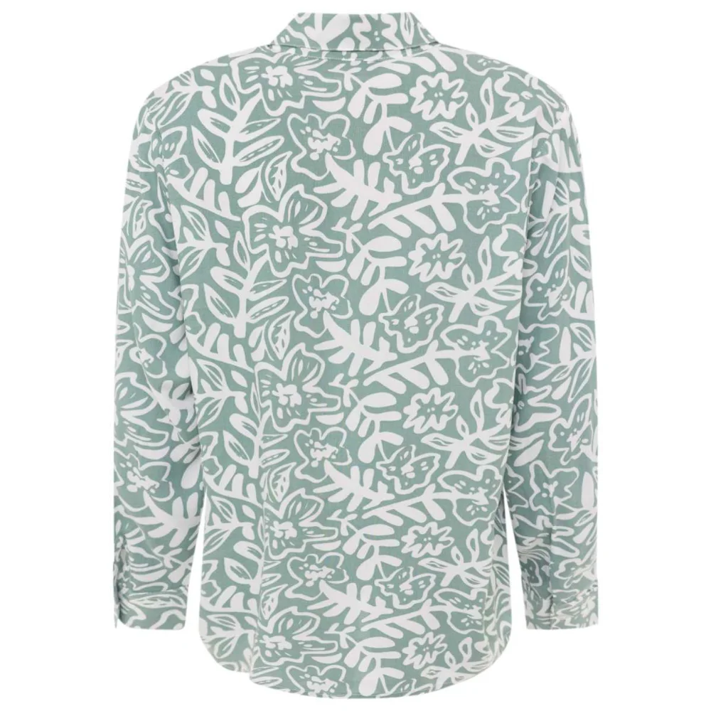 Zwillingsherz Bluse Flower Fun – Bild 2