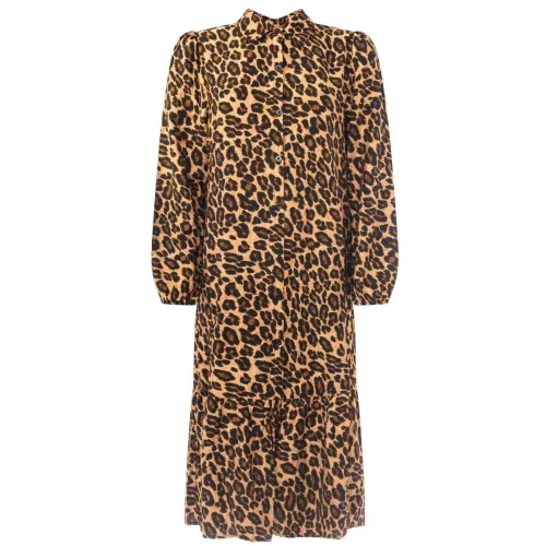 Zwillingsherz Kleid Knopfleiste Leo