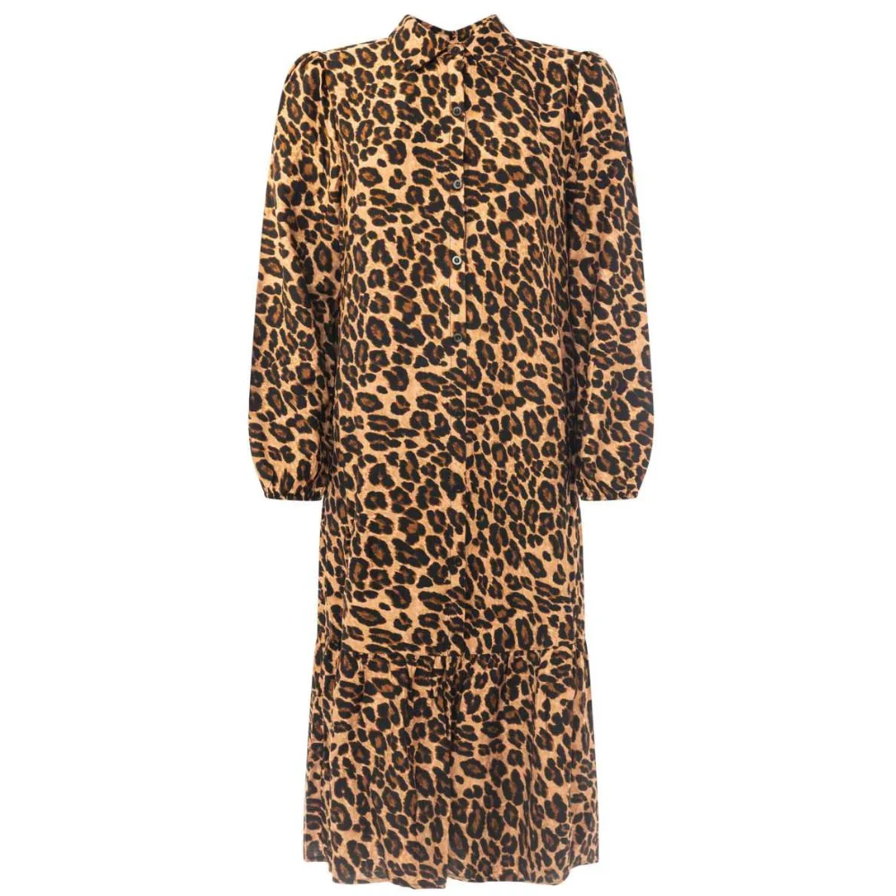 Zwillingsherz Kleid Knopfleiste Leo