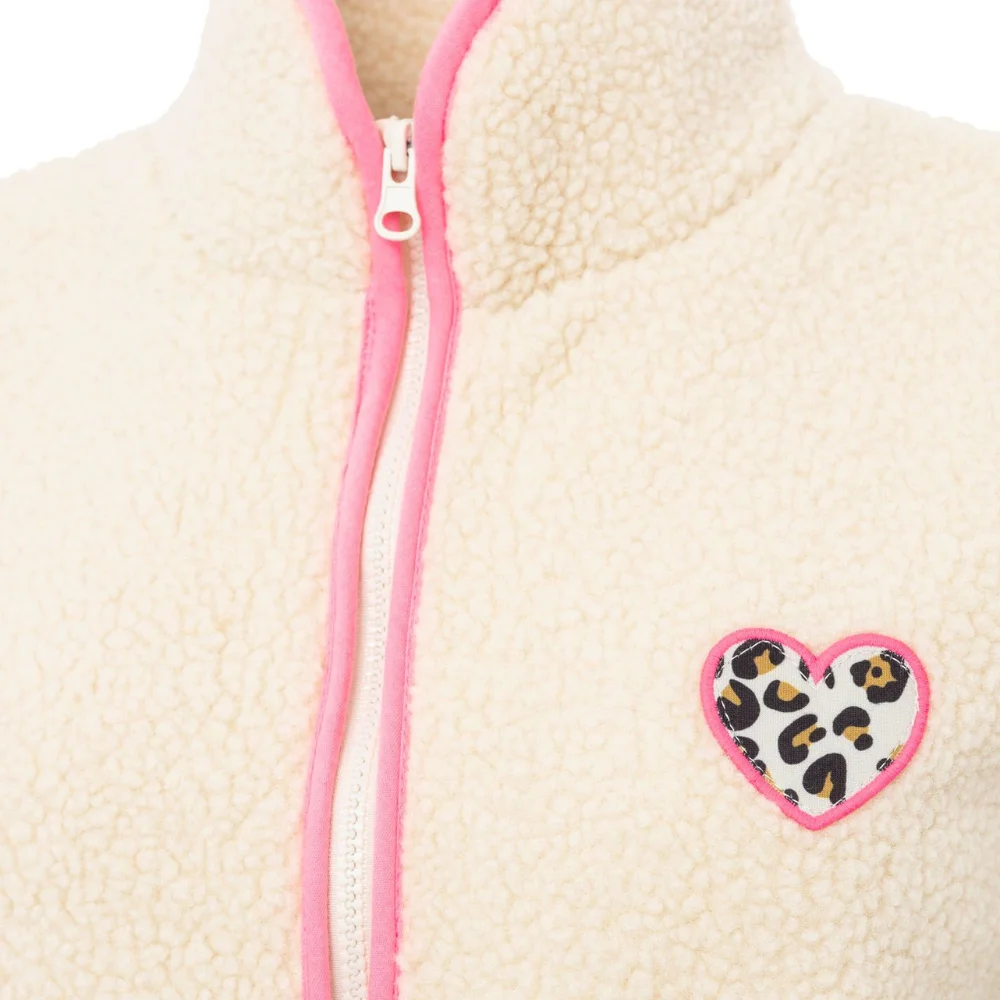 Zwillingsherz Damen Teddyweste Leo Herzpatch – Bild 3