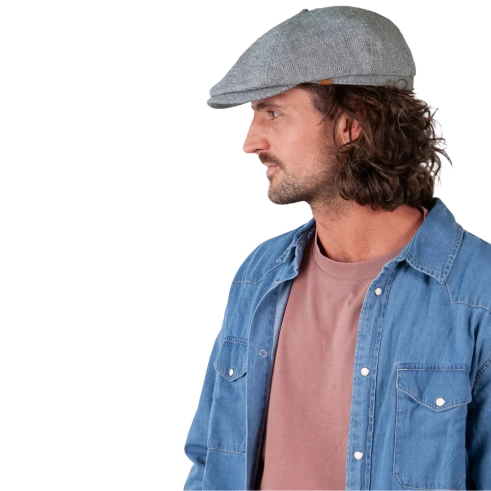 Barts Herren Jamaica Cap Schiebermütze Farbe Grey – Bild 4