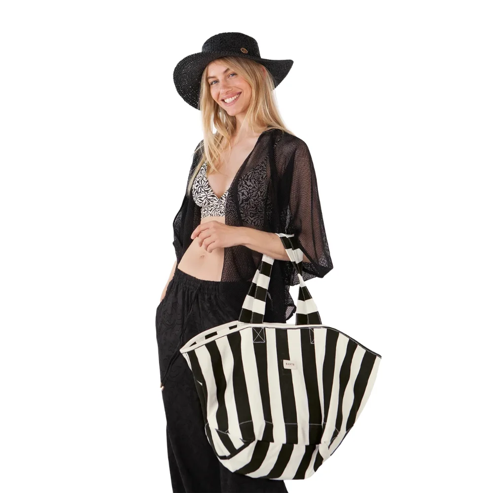 Barts Juno Bag Shopper Farbe Schwarz-weiß