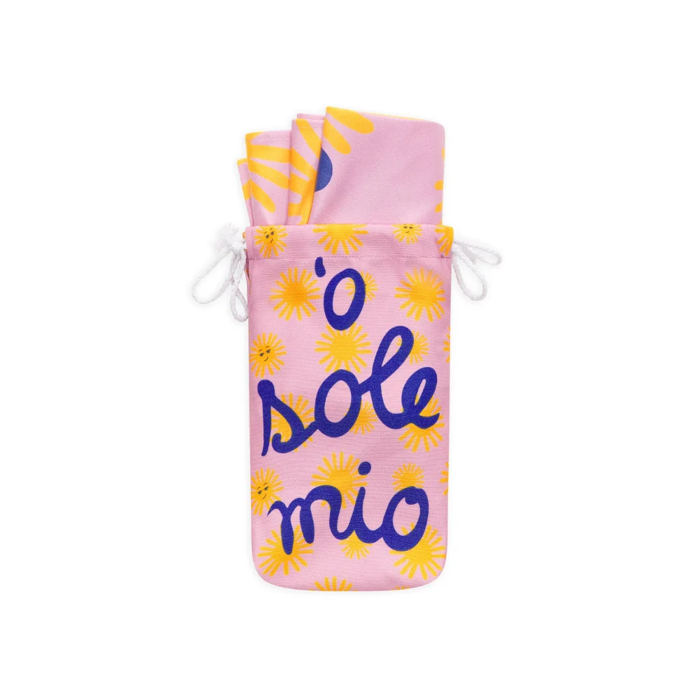 Codello Strandtuch mit Sonnen-Motiven und Schriftzug – Bild 3