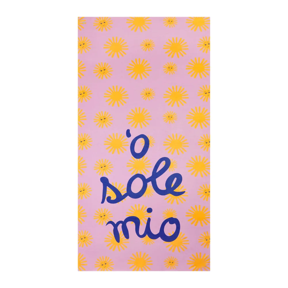 Codello Strandtuch mit Sonnen-Motiven und Schriftzug – Bild 2