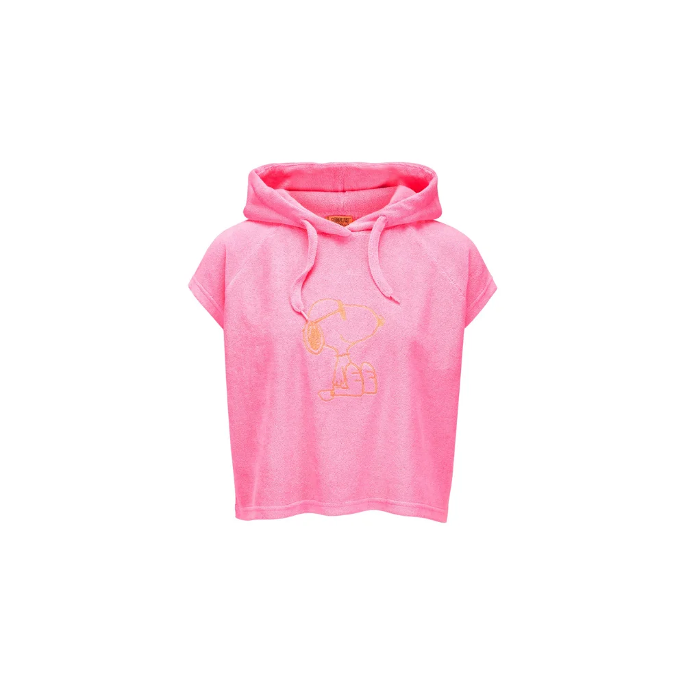 Codello Peanuts Frottee-Hoodie mit Snoopie-Stickerei – Bild 2