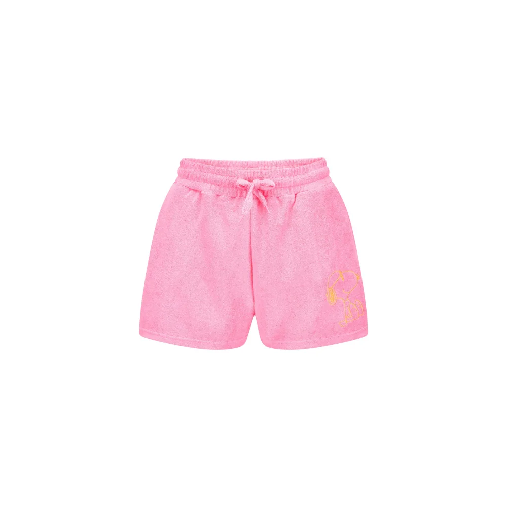 Codello Peanuts Frottee-Shorts mit Snoopy-Stickerei – Bild 7