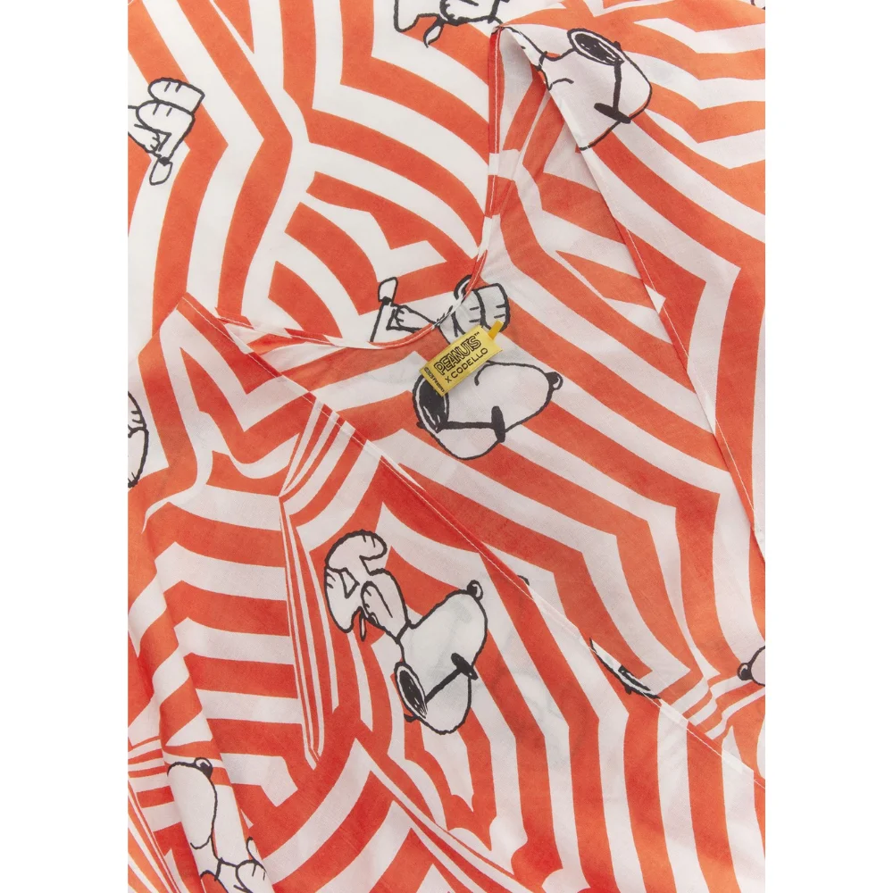 Codello Damen Poncho Peanuts Snoopy Muster – Bild 2