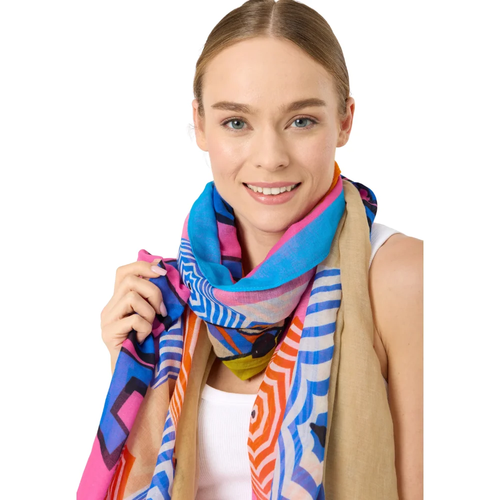 Codello Peanuts Schal mit Beach-Motiv – Bild 3