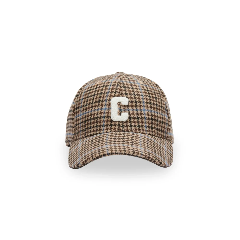 Codello Baseball Cap mit Karo-Muster und C-Patch – Bild 4