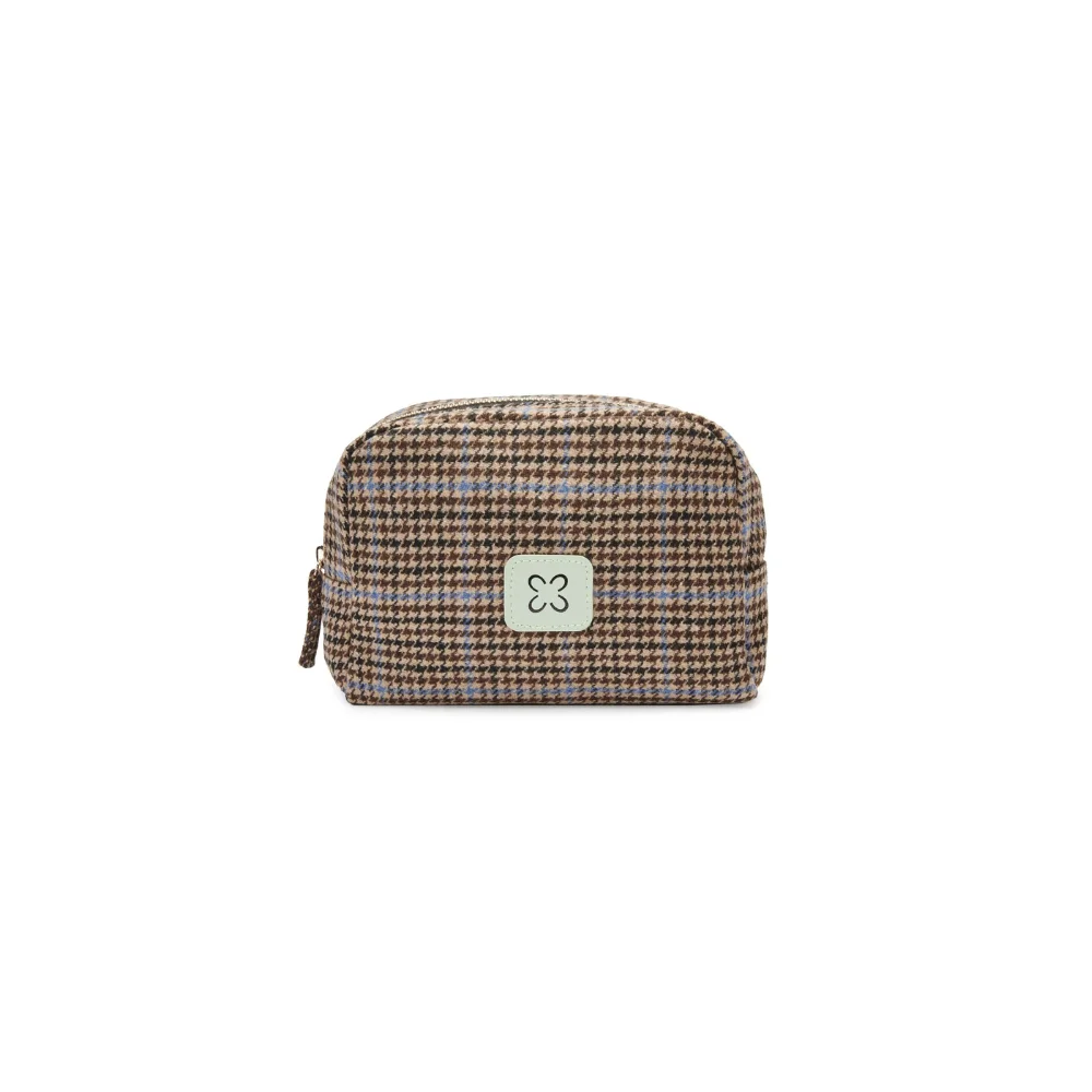Codello Kosmetiktasche mit Karomuster – Bild 7