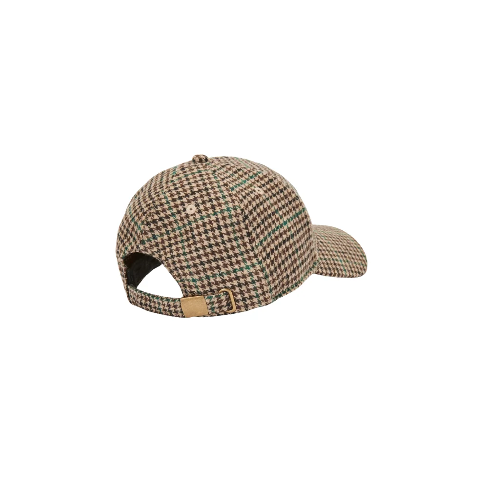 Codello Peanuts™ Cap mit Karo-Muster und Snoopy-Patch – Beige – Bild 7