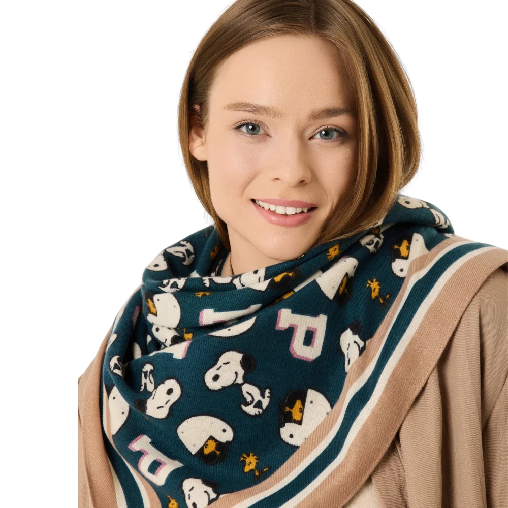 Codello Peanuts Tuch mit Snoopy- und Woodstock-Motiven – Bild 6