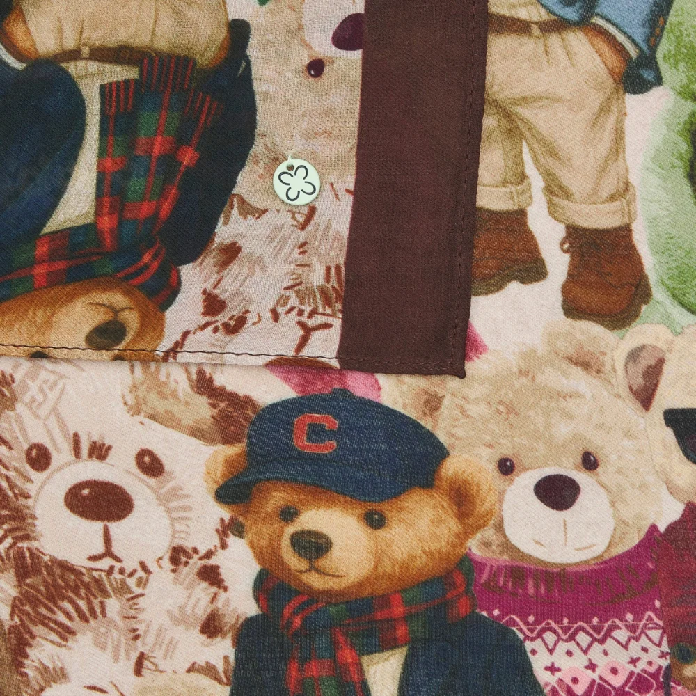 Codello Schal mit Teddybär-Motiven – Bild 3