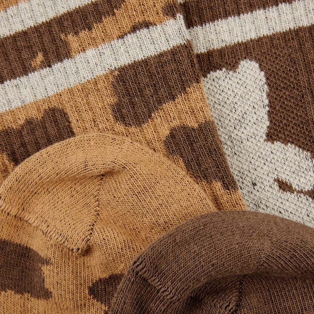 Codello 2 Paar Jaquard Socken aus Baumwollmix mit Teddymotiv – Bild 5
